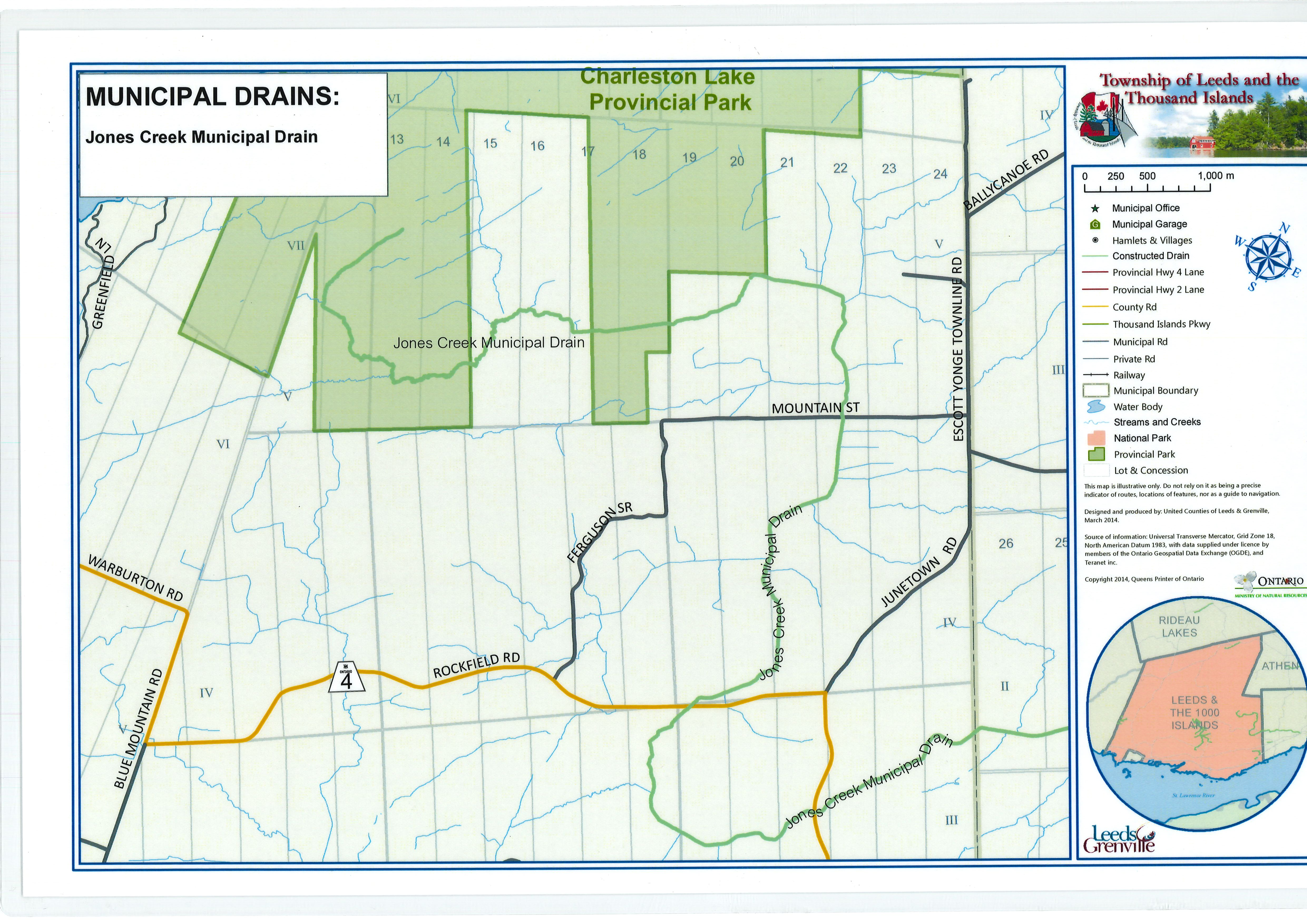 drain map