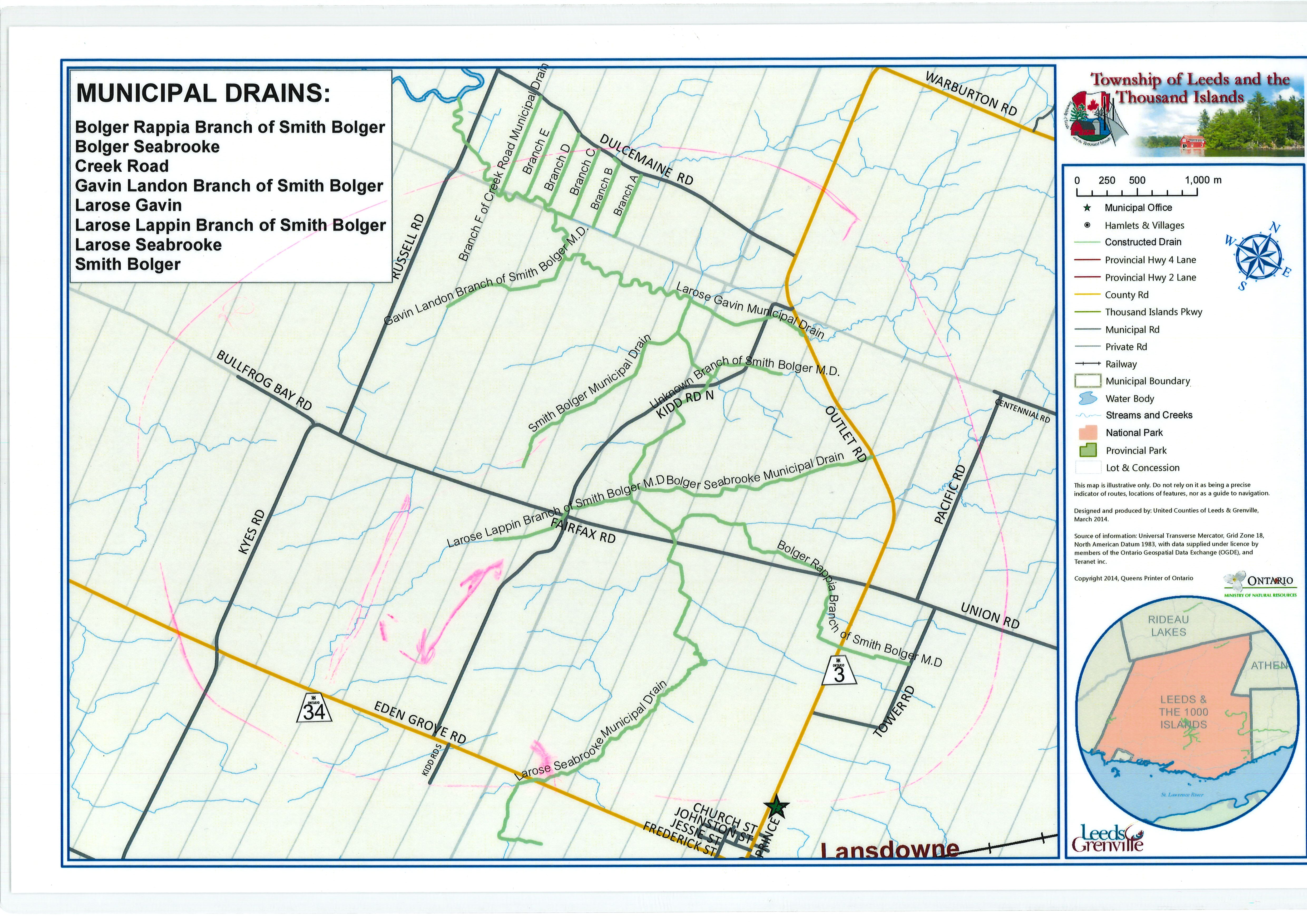 drain map