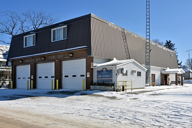 Fire Station 2 building in Seeley's Bay