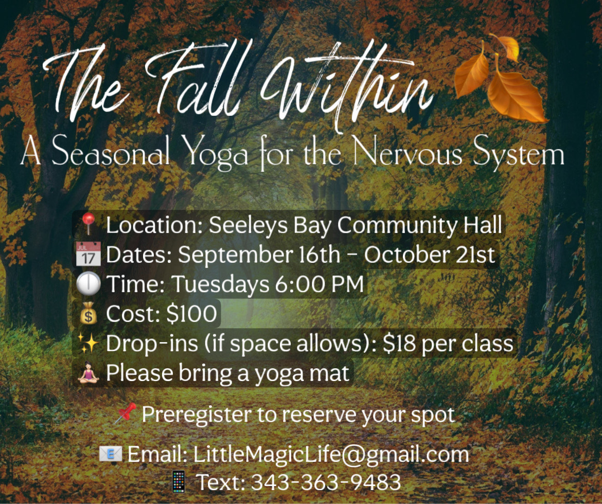 Yoga event poster