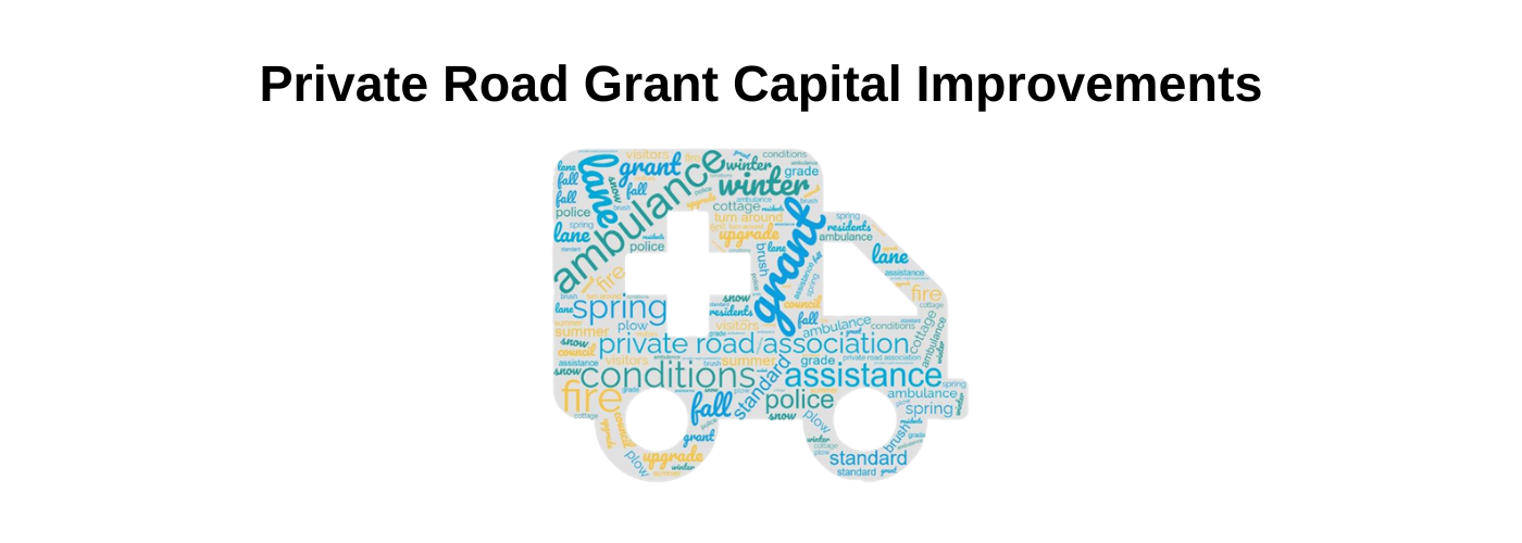 Private Road Grant Capital Improvements