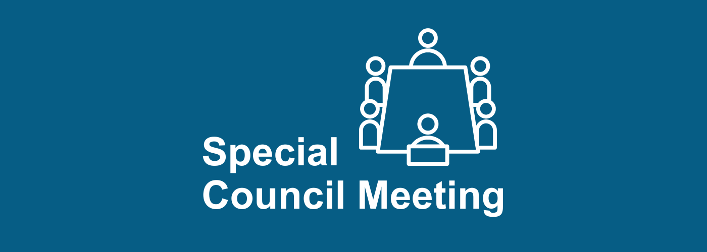 Special Council Meeting