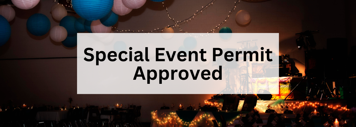 Special Event Permit Approved