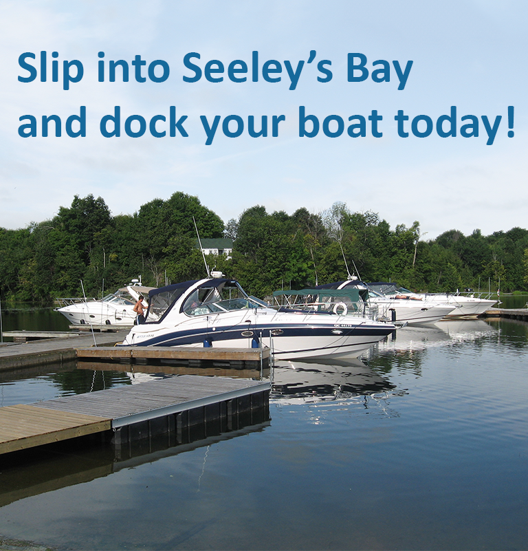 Dock your boat in Seeleys Bay