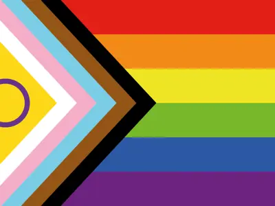 progressive pride flag
